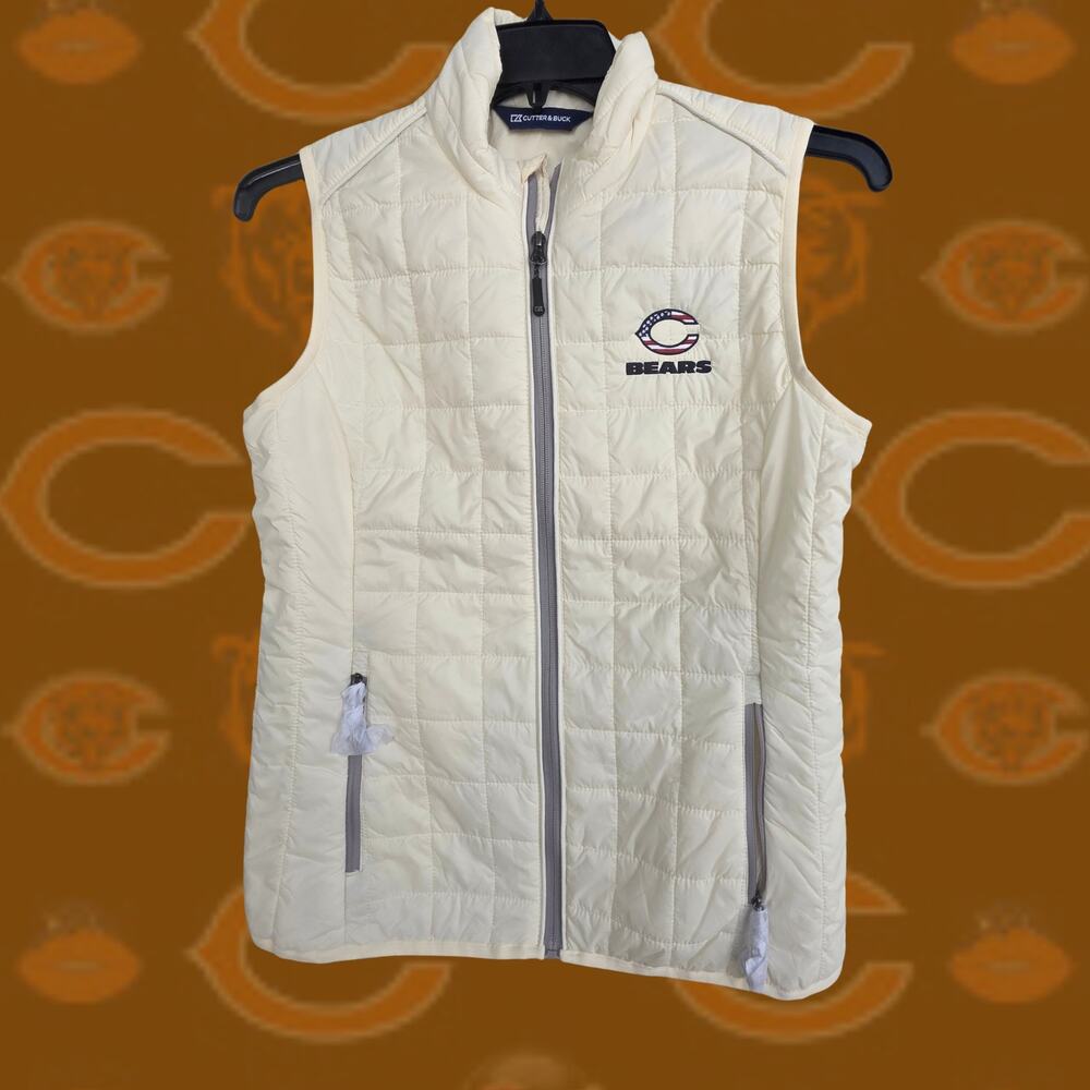 NWT Cutter and Buck Chicago Bears Primaloft Vest